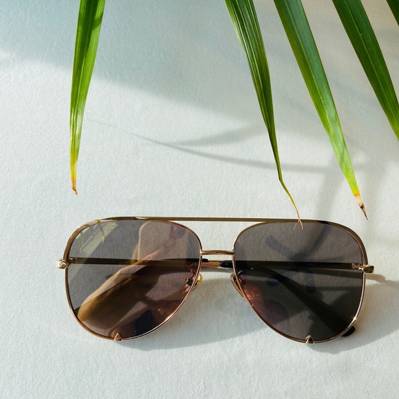 NWT gold on gold aviators - Picture 3 of 3